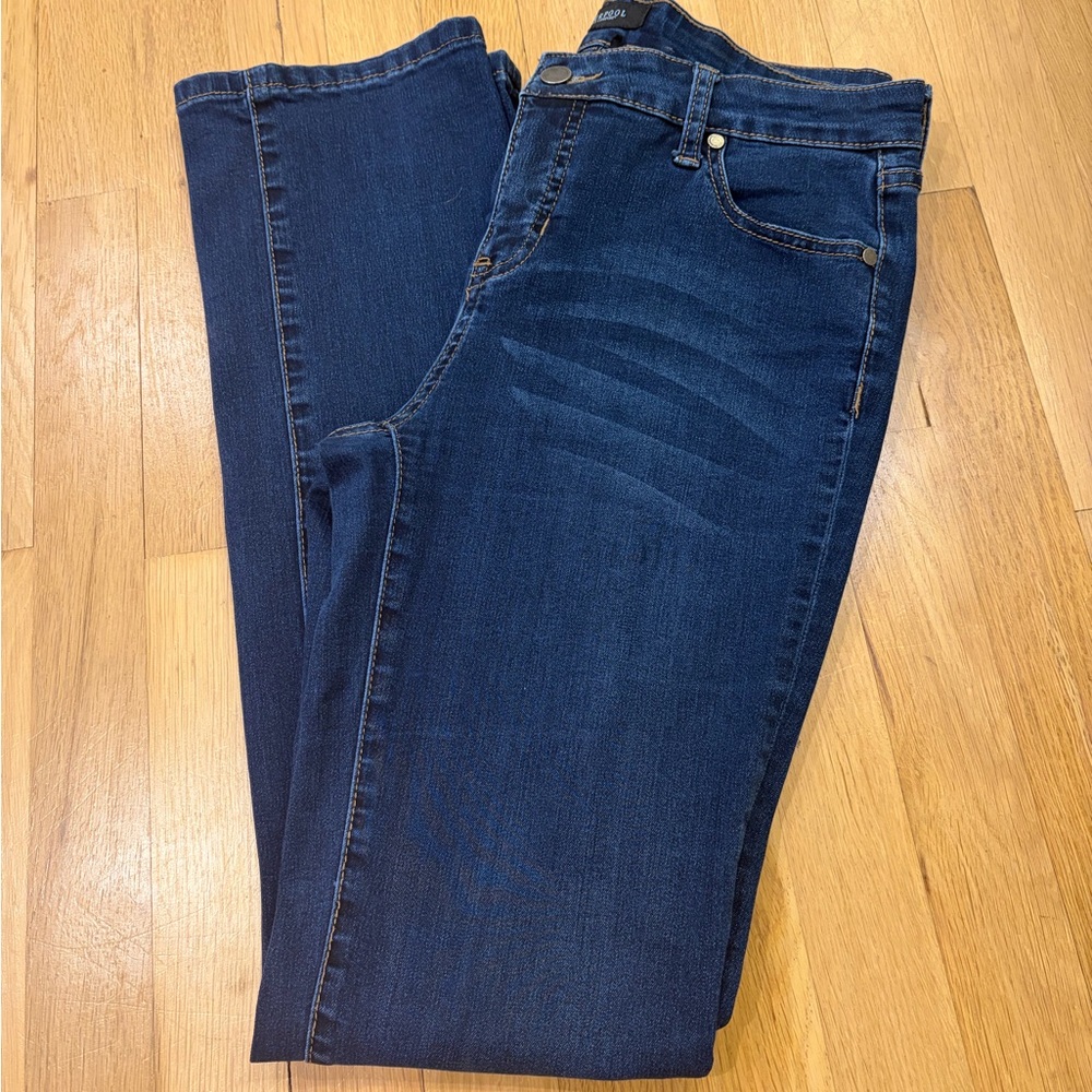 EUC/Liverpool Jeans Company Dark Blue Straight Leg Jeans/Sz30